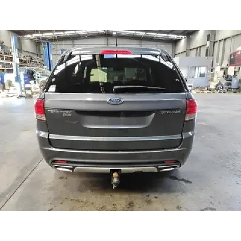 FORD TERRITORY REAR BUMPER SZ MKI-MKII, TITANIUM, W/ PARK SENSORS TYPE, 03/11-12