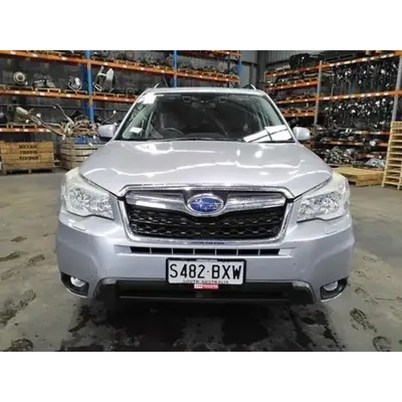 SUBARU FORESTER FRONT BUMPER BUMPER BAR, SJ, W/ H/LAMP WASHER, W/ FOGLAMP, STAND