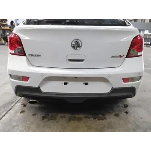 HOLDEN CRUZE REAR BUMPER JH, HATCH, SRi/SRi-V, W/ PARK SENSOR TYPE, 03/11-01/17