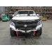 HOLDEN COLORADO REAR BUMPER RG, BLACK, W/ REAR STEP TYPE, 07/16-12/20 2018