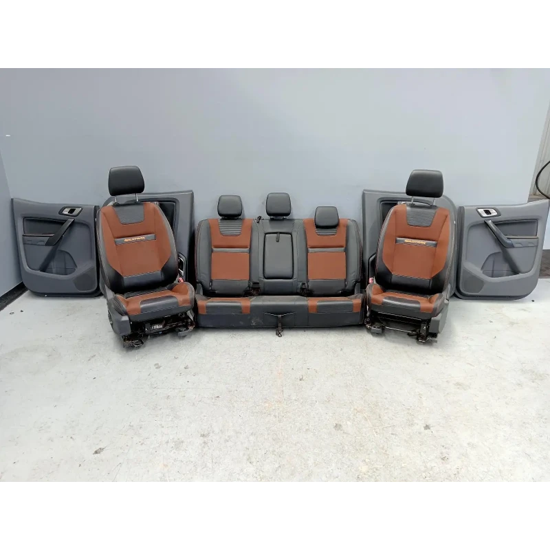 FORD RANGER COMPLETE INTERIOR PX, CLOTH/LEATHER, WILDTRAK, 06/15-04/22 2017