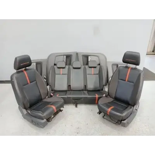 FORD RANGER COMPLETE INTERIOR PX, CLOTH/LEATHER, WILDTRAK, 06/11-06/15 2015
