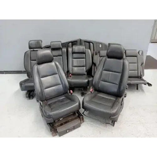 FORD TERRITORY COMPLETE INTERIOR SZ MKI-MKII, LEATHER, BLACK, 7 SEATER TYPE, 03/