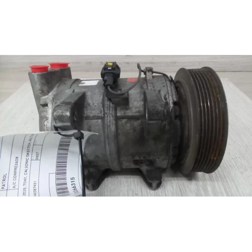 NISSAN PATROL A/C COMPRESSOR DIESEL, 3.0, ZD30, TD42, CALSONIC DKS17CH, MULTI-RI