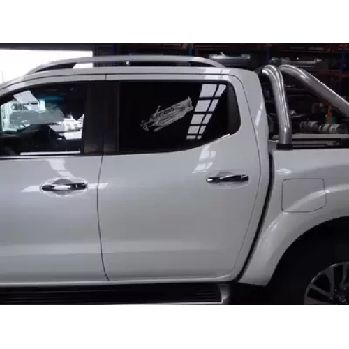 NISSAN NAVARA LEFT REAR DOOR NP300, DUAL CAB, 05/15- 2019