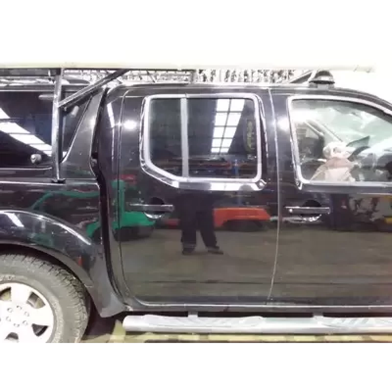 NISSAN NAVARA RIGHT REAR DOOR D40 (VIN MNT), DUAL CAB, THAI BUILT, 01/10-08/15 2