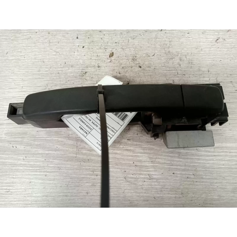 NISSAN NAVARA DOOR HANDLE D40, (VIN VSK), OUTER, RH FRONT, BLACK, 09/05-08/15 20