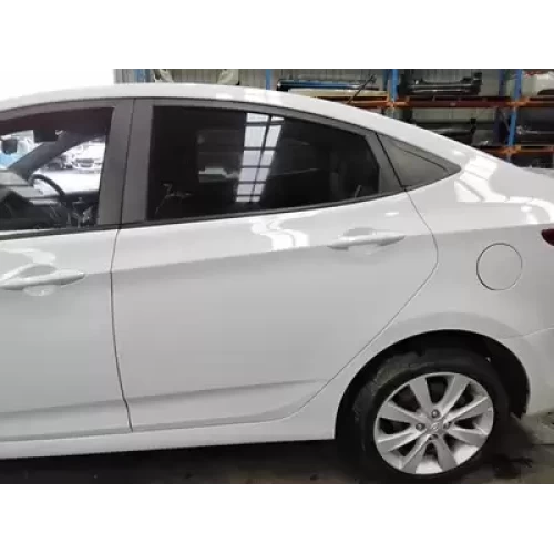HYUNDAI ACCENT LEFT REAR DOOR RB, SEDAN, 05/11-12/19 2018