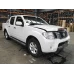 NISSAN NAVARA LEFT FRONT DOOR D40 (VIN VSK), DUAL CAB, 09/05-08/15 2013