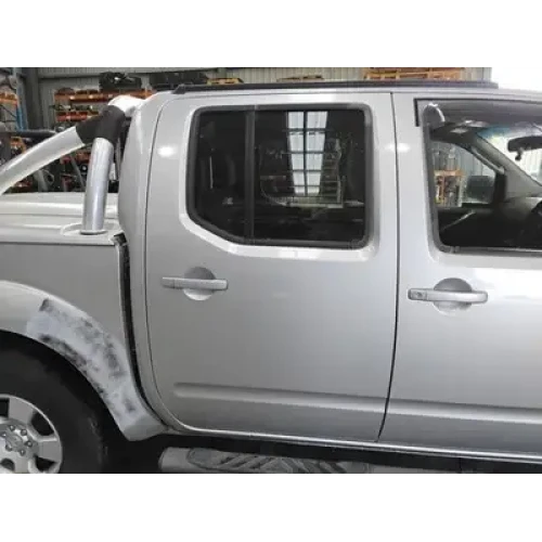 NISSAN NAVARA RIGHT REAR DOOR D40 (VIN MNT), DUAL CAB, THAI BUILT, 01/10-08/15 2