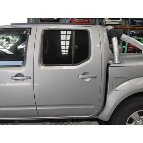 NISSAN NAVARA LEFT REAR DOOR D40 (VIN MNT), DUAL CAB, THAI BUILT, 01/10-08/15 20