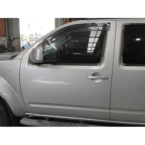 NISSAN NAVARA LEFT FRONT DOOR D22 (VIN MNT), DUAL CAB, 12/08-08/15 2012