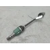 SUBARU FORESTER RIGHT DRIVESHAFT FRONT, AUTO T/M, GREEN CV JOINT, SJ, 12/12-01/1