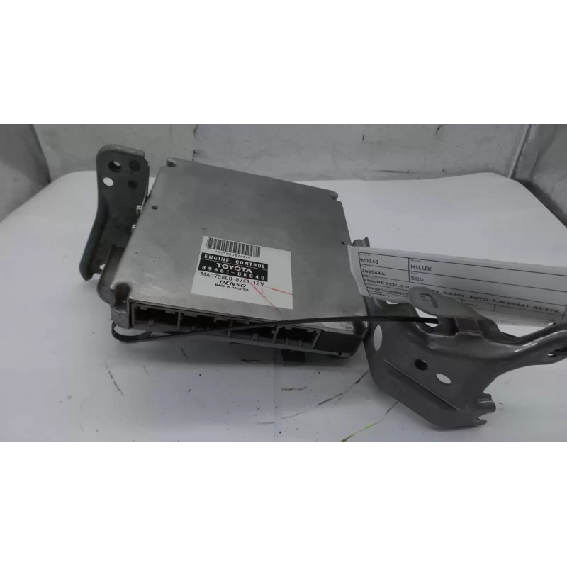 TOYOTA HILUX ECU ENGINE ECU, 3.0, 1KD-FTV, DIESEL, MANUAL, P/N 89661-0KC40, ECU