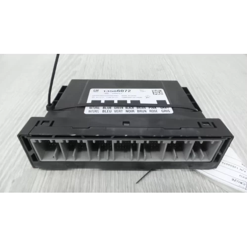 HOLDEN CRUZE ECU BCM, 1.8, PETROL, P/N 13506073, JH, 03/11-01/17 2016 1.8 PETROL