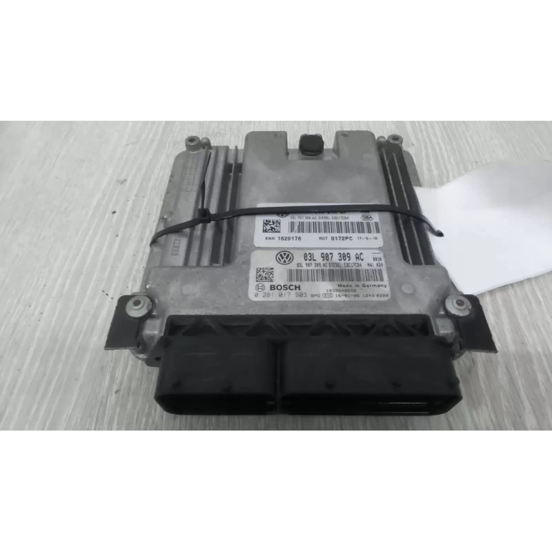 VOLKSWAGEN AMAROK ECU ENGINE ECU, 4WD, DIESEL, AUTO T/M, P/N 03L907309AC, ECU ON