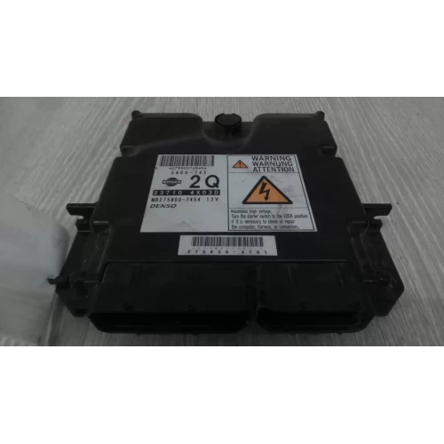 NISSAN NAVARA ECU D40 (VIN VSK), ENGINE ECU, 2.5, DIESEL, AUTO T/M, P/N 237104X0