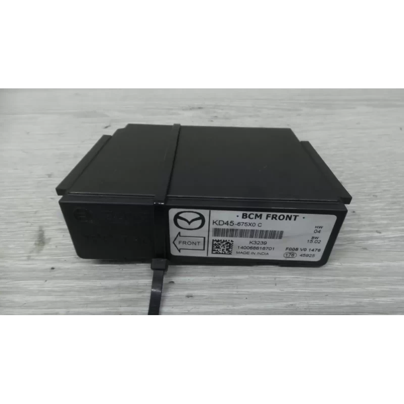 MAZDA 3 ECU BCM, PETROL, BM, 06/13-05/16 2015 2.5 PETROL