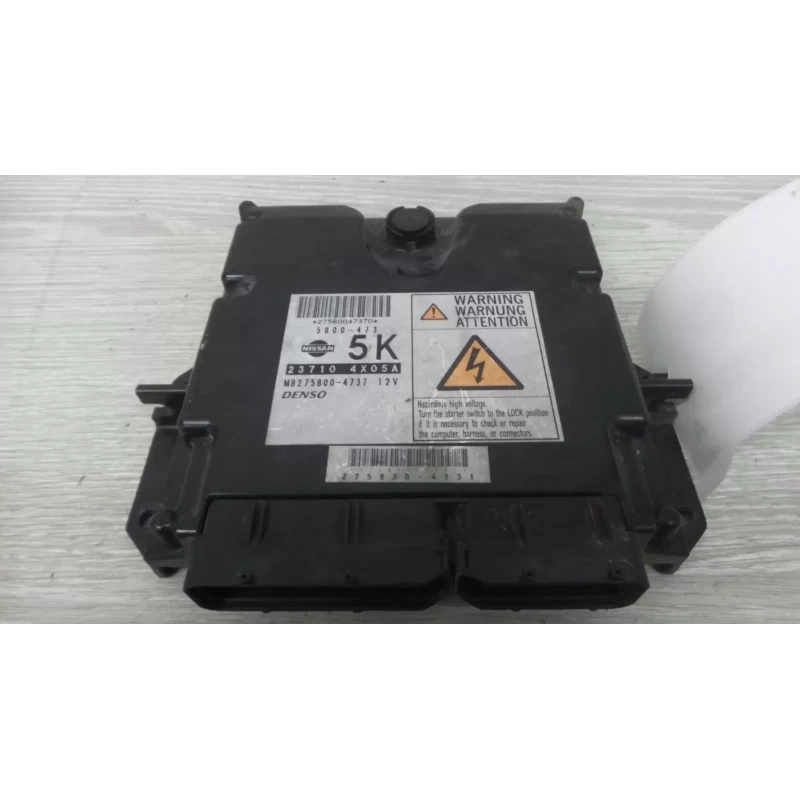 NISSAN PATHFINDER ECU ENGINE ECU, DIESEL, MANUAL T/M, ECU ONLY, R51, 05/05-09/13