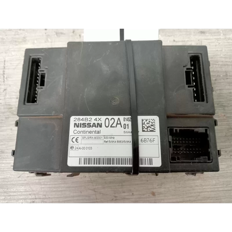 NISSAN NAVARA ECU D40 (VIN MNT), BCM, 2.5, YD25, DIESEL, MANUAL T/M, 09/05-08/15