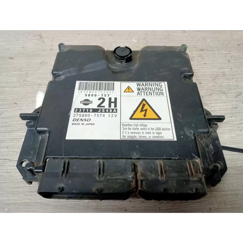 NISSAN NAVARA ECU D40 (VIN MNT), ENGINE ECU, 2.5, DIESEL, P/N 23710JS48A, ECU ON