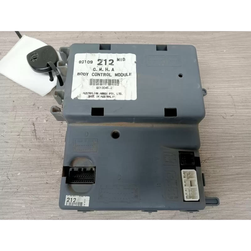 HOLDEN COMMODORE ECU BODY CONTROL MODULE, VT-VX, LOW #213, 09/97-09/02 2002 GEN