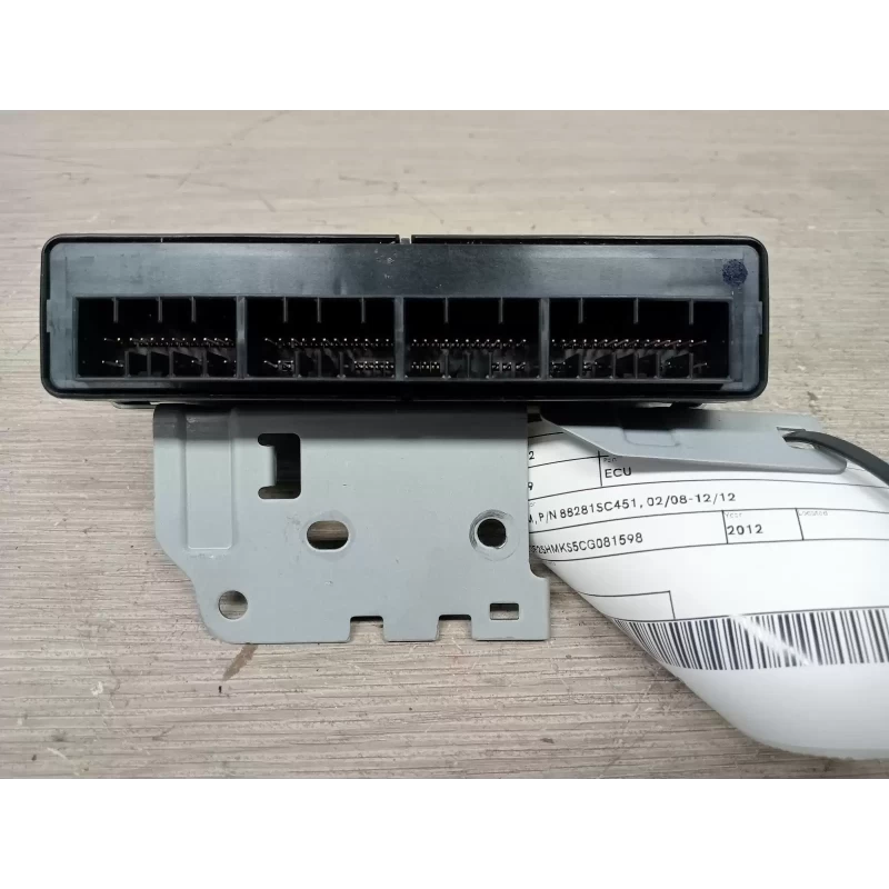 SUBARU FORESTER ECU BCM, P/N 88281SC451, 02/08-12/12 2012 2.5 PETROL