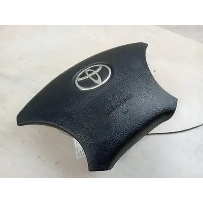 TOYOTA PRADO RIGHT AIRBAG STEERING WHEEL, 120 SERIES, BLACK, W/ AUDIO CONTROLS T
