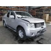 NISSAN NAVARA RIGHT AIRBAG D40 (VIN MNT), STEERING WHEEL, 4WD, DUAL CAB, 01/10-0