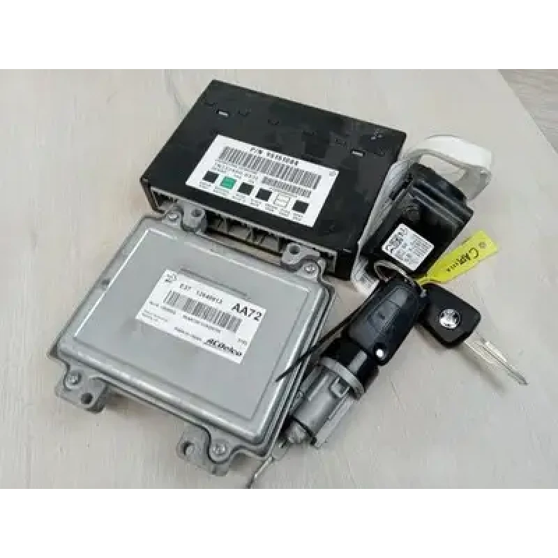 HOLDEN CAPTIVA ECU ENGINE ECU, 2.4, PETROL, MANUAL T/M, P/N 12657812, SEC SET (E