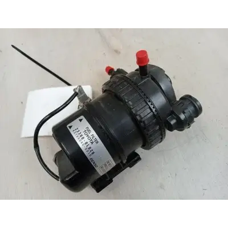 TOYOTA HILUX FUEL FILTER HOUSING DIESEL, 3.0, 1KD-FTV, HAND PRIMER PUMP, 02/05-0