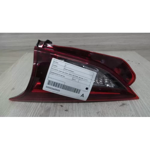 MAZDA 3 REAR GARNISH TAILGATE LAMP (RH SIDE), NON LED TYPE, BM-BN, 11/13-02/19 2