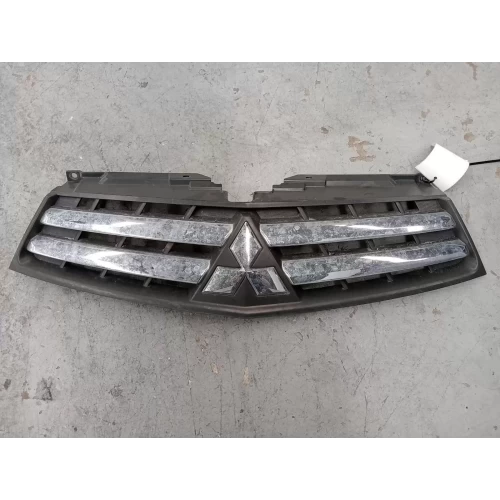 MITSUBISHI TRITON GRILLE RADIATOR GRILLE, MN, FIN TYPE, BLACK/CHROME, 08/09-04/1