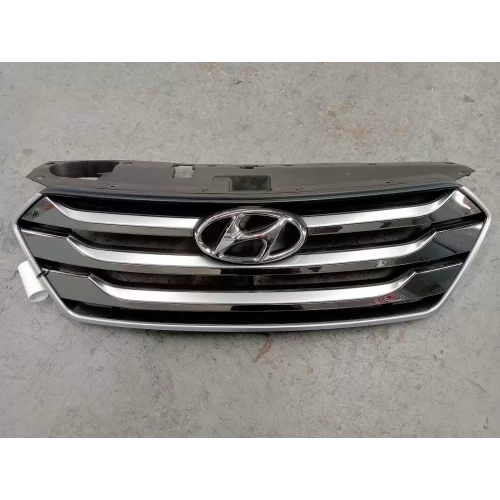 HYUNDAI SANTA FE GRILLE RADIATOR GRILLE, DM, CHROME, 06/12-05/15 2015