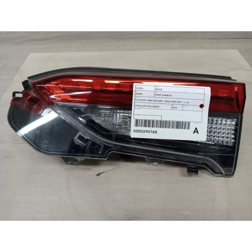 TOYOTA RAV4 REAR GARNISH TAILGATE LAMP (RH SIDE), XA50, NON XSE, 11/18- 2022