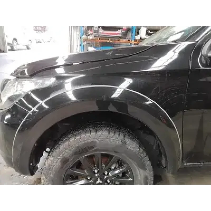 MITSUBISHI TRITON LEFT GUARD MQ, FLARED, NON REPEATER LAMP TYPE, 03/15-10/18 201