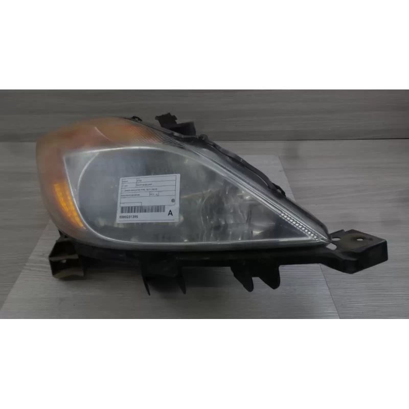 MAZDA BT50 RIGHT HEADLAMP UP, AMBER INDICATOR TYPE, 10/11-08/15 2012