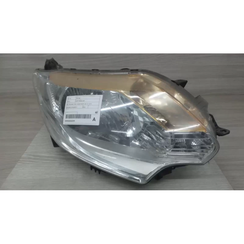 MITSUBISHI TRITON RIGHT HEADLAMP MQ, HALOGEN TYPE, CLEAR INSERT, 04/15-10/18 201