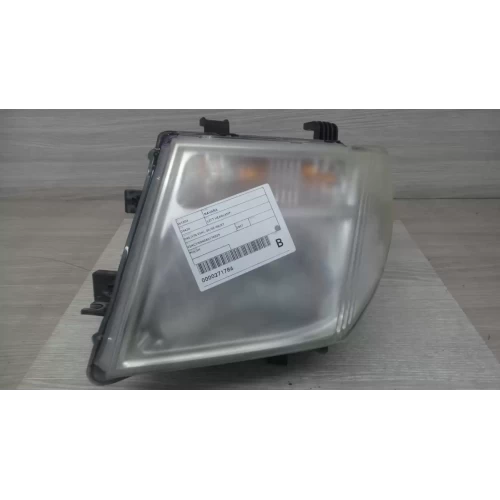 NISSAN NAVARA LEFT HEADLAMP D40 (VIN VSK), 09/05-06/07 2007