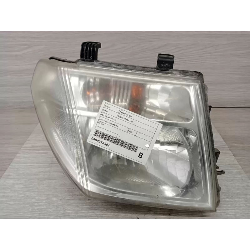 NISSAN PATHFINDER RIGHT HEADLAMP R51, 06/07-01/10 2008