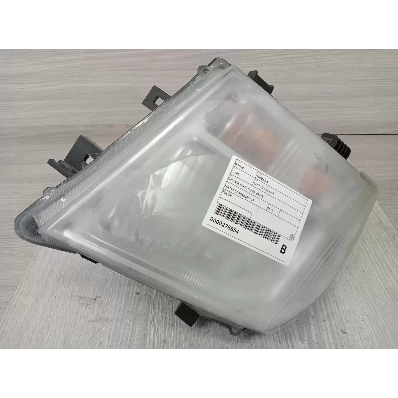 NISSAN NAVARA LEFT HEADLAMP D40 (VIN MNT), 09/05-08/15 2012