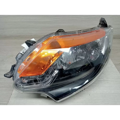 MITSUBISHI TRITON LEFT HEADLAMP MQ, HALOGEN TYPE, BLACK INSERT, 03/15-10/18 2017