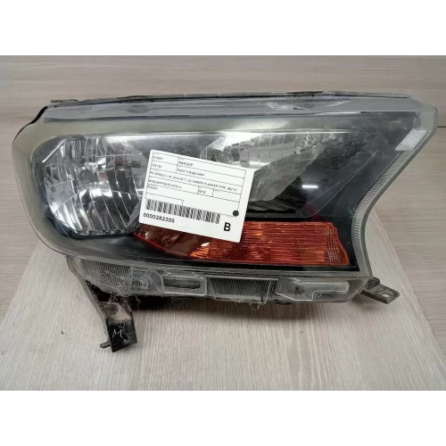 FORD RANGER RIGHT HEADLAMP PX SERIES 2, XL/XLS/XLT, W/ AMBER FLASHER TYPE, 06/15