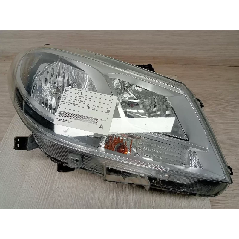 LDV G10 RIGHT HEADLAMP SV7C, VAN, HALOGEN TYPE, 04/15- 2020