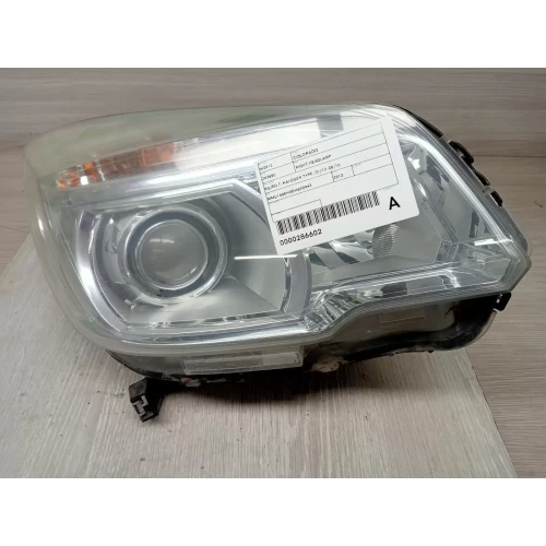 HOLDEN COLORADO RIGHT HEADLAMP RG/RG 7, HALOGEN TYPE, 01/12-06/16 2013