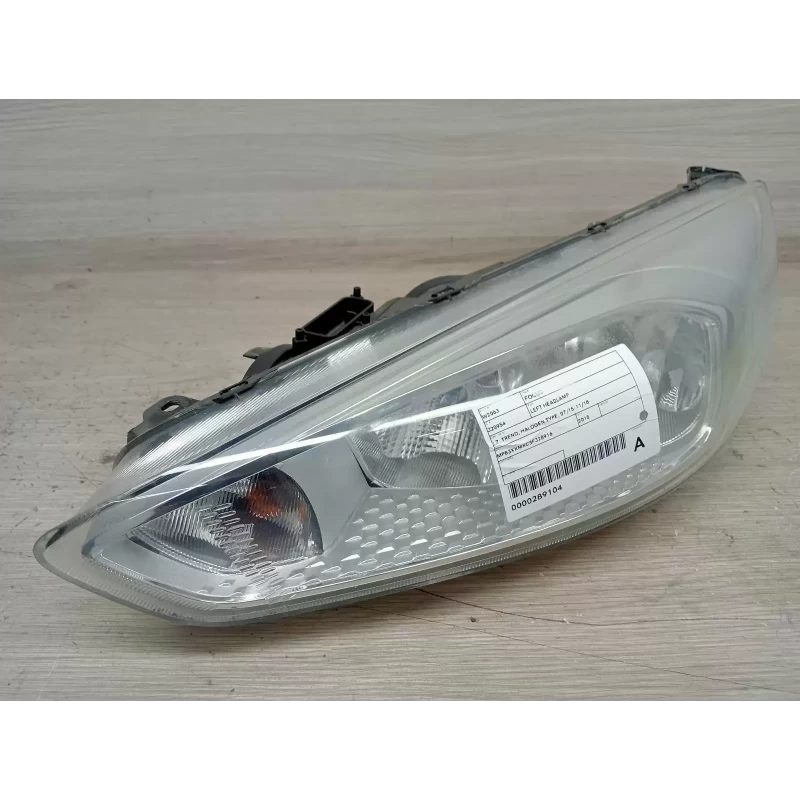 FORD FOCUS LEFT HEADLAMP LZ, TREND, HALOGEN TYPE, 07/15-11/18 2015