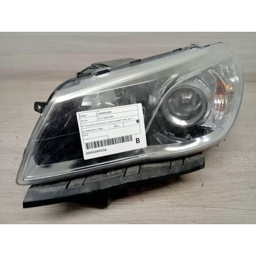 HOLDEN COMMODORE LEFT HEADLAMP VF, SV6/SS/SS-V/CALAIS-V, BLACK INSERT TYPE, 05/1