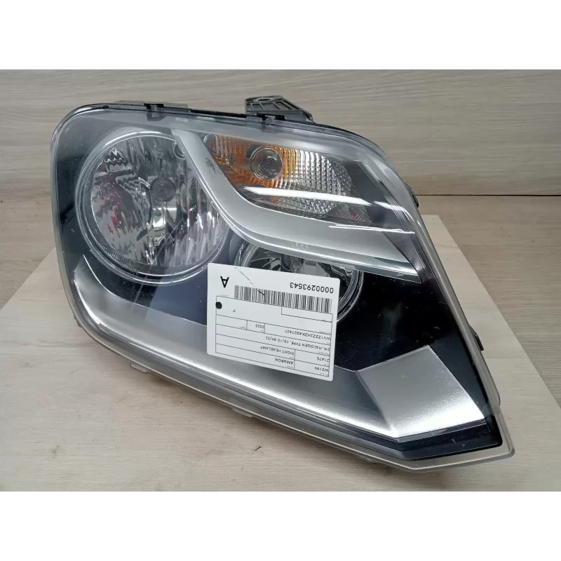 VOLKSWAGEN AMAROK RIGHT HEADLAMP 2H, HALOGEN TYPE, 10/10-09/22 2020