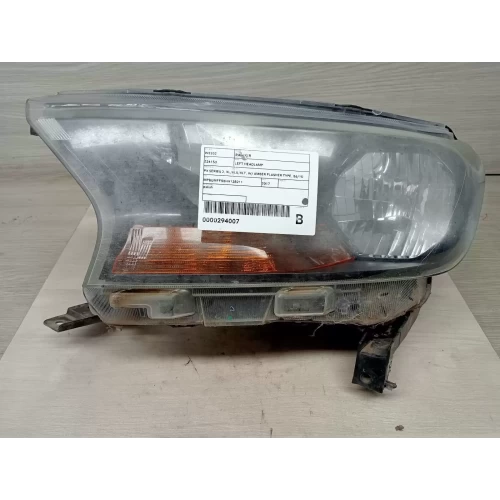 FORD RANGER LEFT HEADLAMP PX SERIES 2, XL/XLS/XLT, W/ AMBER FLASHER TYPE, 06/15-