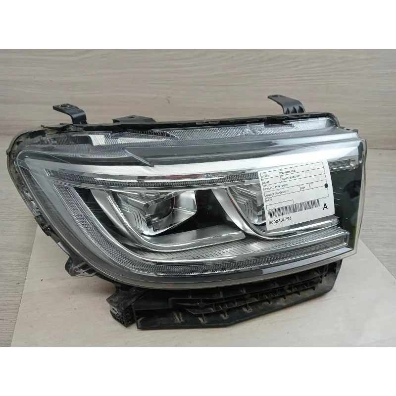 GREAT WALL CANNON UTE RIGHT HEADLAMP NPW, LED TYPE, 09/20- 2024